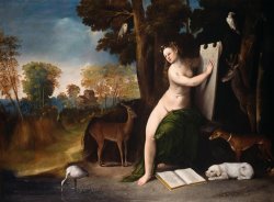 Circe And Her Lovers in a Landscape 1516 by Dosso Dossi