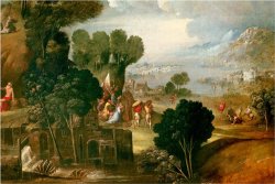 Landscape with Saints by Dosso Dossi