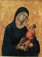 Madonna And Child by Duccio