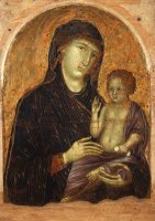 Madonna with Child by Duccio