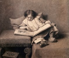 The Picture Book by Eastman Johnson