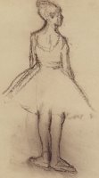 Ballerina Viewed From The Back by Edgar Degas