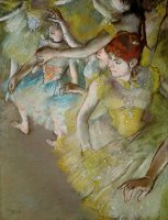 Ballet Dancers on The Stage by Edgar Degas