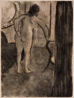 Brothel Scene (dans Le Salon D'une Maison Close) by Edgar Degas