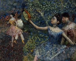 Dancer with a Tambourine by Edgar Degas