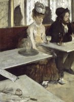 Dans Un Cafe, Dit Aussi L'absinthe (in a Cafe, Also Called Absinthe) by Edgar Degas