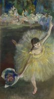 End of an Arabesque by Edgar Degas