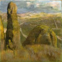 Landscape by Edgar Degas