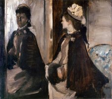 Mrs Jeantaud in The Mirror by Edgar Degas