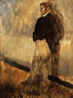 Portrait of a Man by Edgar Degas