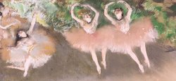 Scene De Ballet by Edgar Degas