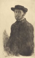Self Portrait (edgar Degas, Par Lui Meme) by Edgar Degas
