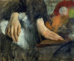 Study of Hands by Edgar Degas