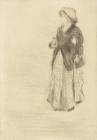 The Actress Ellen Andree by Edgar Degas
