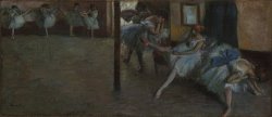 The Ballet Rehearsal (la Salle De Danse) by Edgar Degas