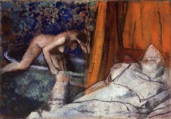 The Bath (le Bain) by Edgar Degas