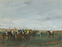 The Races by Edgar Degas