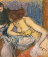 The Toilet by Edgar Degas