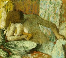 Woman at her Toilet by Edgar Degas