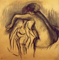 Woman Drying by Edgar Degas