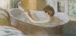 Woman in her Bath by Edgar Degas