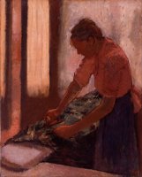 Woman Ironing 2 by Edgar Degas