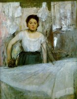 Woman Ironing by Edgar Degas