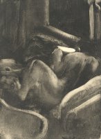 Woman Reading (liseuse) by Edgar Degas