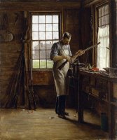 The Gunsmith Shop by Edgar Melville Ward