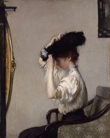 Preparing for The Matinee by Edmund Charles Tarbell