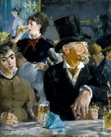 At The Cafe by Edouard Manet