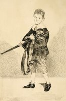 Boy with The Sword by Edouard Manet