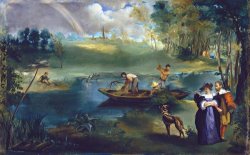 Fishing by Edouard Manet