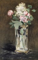 Flowers in a Crystal Vase, 1882 by Edouard Manet