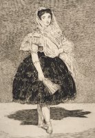 Lola De Valence by Edouard Manet