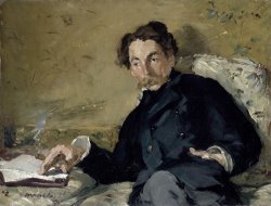 Stephane Mallarme by Edouard Manet