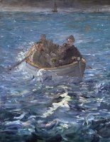 The Escape Of Henri De Rochefort by Edouard Manet