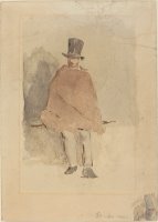 The Man in The Tall Hat by Edouard Manet