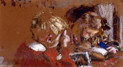 Children Reading by Edouard Vuillard