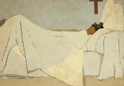 In Bed by Edouard Vuillard