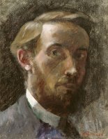 Self Portrait, Aged 21 by Edouard Vuillard