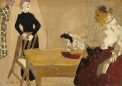 The Conversation by Edouard Vuillard