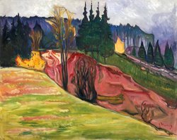 From Thuringewald by Edvard Munch