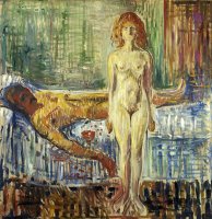 The Death of Marat II by Edvard Munch