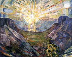 The Sun 1912 by Edvard Munch