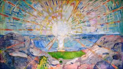 The Sun by Edvard Munch