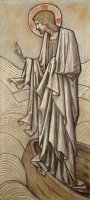 Christ Stilling The Waves by Edward Burne Jones
