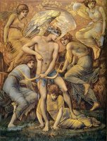 Cupid's Hunting Fields by Edward Burne Jones