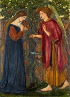 The Annunciation 2 by Edward Burne Jones