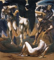 The Perseus Series The Death of Medusa II by Edward Burne Jones
